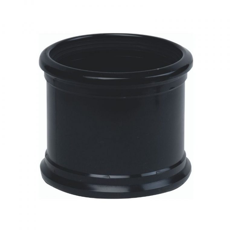 Slip/Repair Coupling 110mm Black Soil Above Ground Drainage